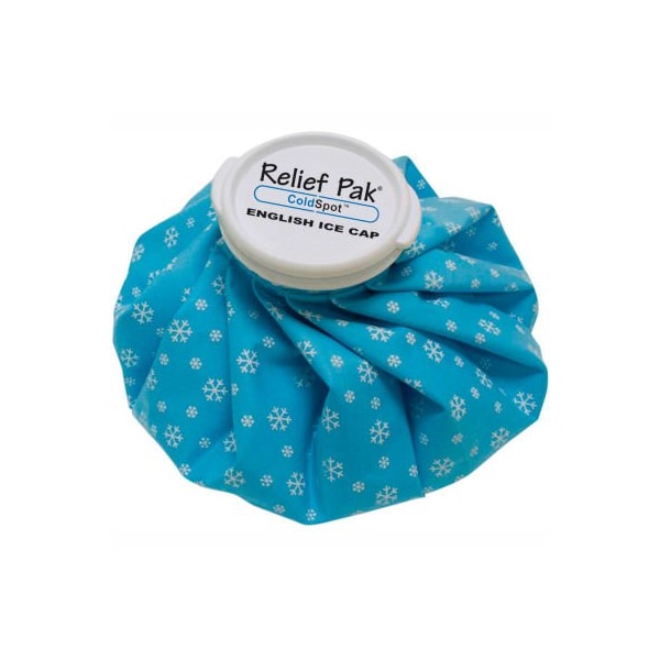 Fabrication Enterprises Relief Pak English Ice Cap Reusable Ice Bag, 9" Diameter, Case of 12 11-1061-12 - main